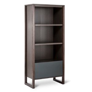 Berton 3 Shelf Bookcase with Storage