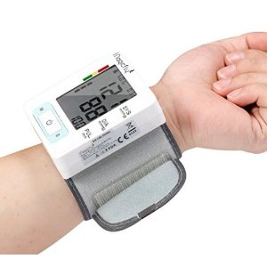 Magicfly Wrist Blood Pressure Monitor with Case, FDA Approved, Heart Zone Guidance and Irregular Heartbeat Detector