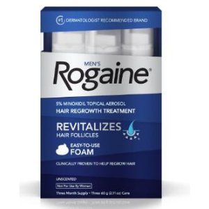 Men's Rogaine Foam, Three Month Supply