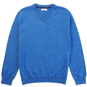 Nautica Men's Solid V-Neck Sweater