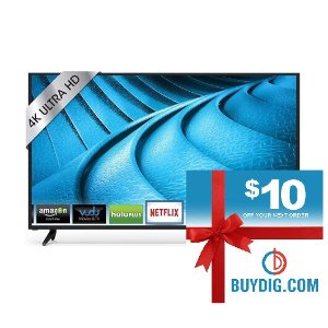 VIZIO Smart Cast 70Inch 4K Ultra HD Home Theater Display+$10 Gift Card