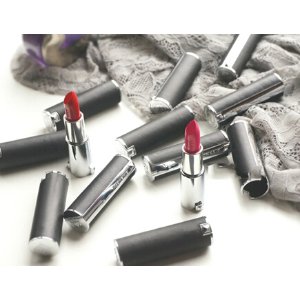 Givenchy Le Rouge Semi-Matte Lipstick Genuine Leather Case 0.12 oz.
