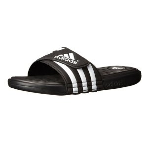 adidas Men's Adissage SC Slide Sandal, black size 13