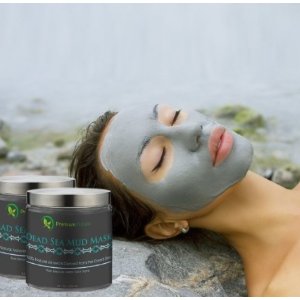 Dead Sea Mud Mask, Melts Cellulite, Treats Acne and Problem Skin, Also Acts as Pore Minimizer and Wrinkle Reducer, By Premium Nature