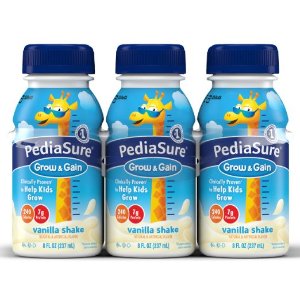 史低价！PediaSure 儿童营养饮料8盎司，24瓶，香草口味