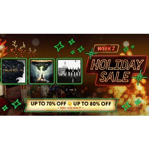 PSN Holiday Sale Week 2