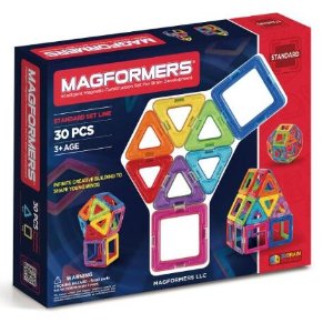 Magformers 益智磁力片玩具组合(30片装)