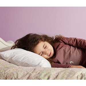 Toddler Pillow/Travel, 13 X 18, White + Cover 100% Cotton (Pillow Case)