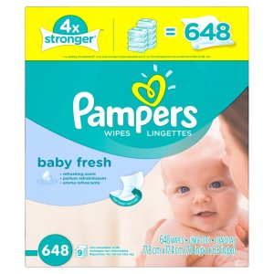 Amazon精选 Pampers 帮宝适婴儿湿巾