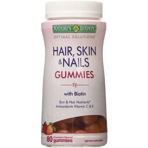 Natures Bounty Optimal Solutions Hair, Skin and Nails Gummies