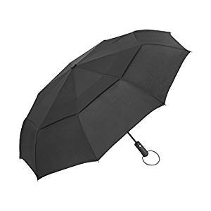 人性化一键式开合 防风设计双层伞面雨伞 四色可选