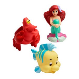 The First Years Disney Baby Bath Squirt Toys, The Little Mermaid