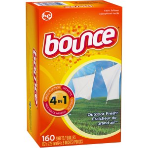 Bounce 清香烘干纸, 160 ct