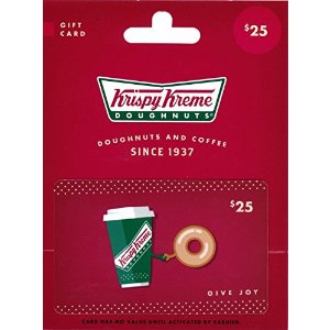 价值$25 Krispy Kreme礼卡