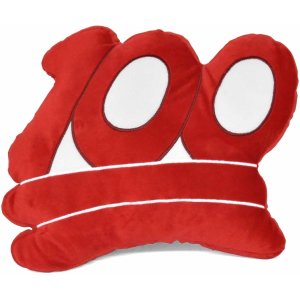 EmojiPals Keep It 100 Pillow