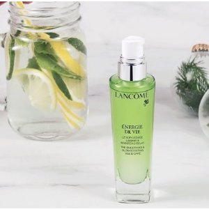 With over $60 Energie De ViePurchase @ Lancôme