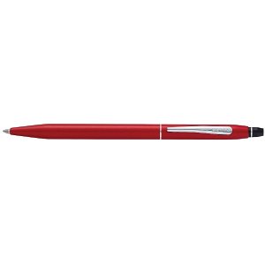 Cross Classic Click Gel Ink Pen with 2 Bonus Refills Satin Red