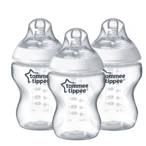 Tommee Tippee Closer to Nature Bottles, 9 Ounce, 3 Count