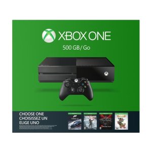 Xbox One 500G 游戏四选一套装