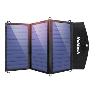Nekteck 20W Solar Charger with 2-Port USB Charger Build