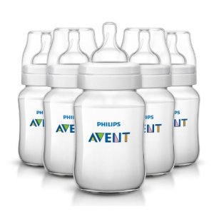 Philips Avent Classic Plus Baby Bottles, 9 Ounce (5 Pack)