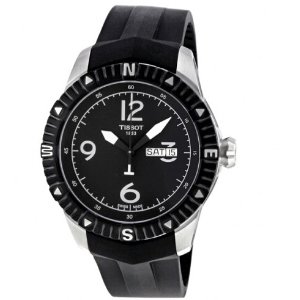 TISSOT T-Navigator Automatic Black Dial Stainless Steel Men's Watch T0624301705700
