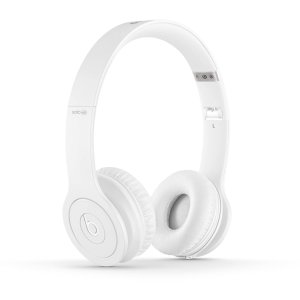 Beats by Dr. Dre Drenched Solo On-Ear Headphones, white