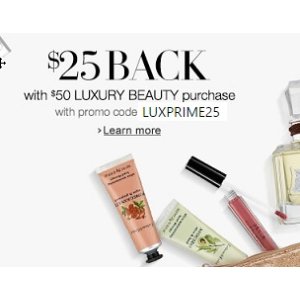 Luxury Beauty  Promotion @ Amazon
