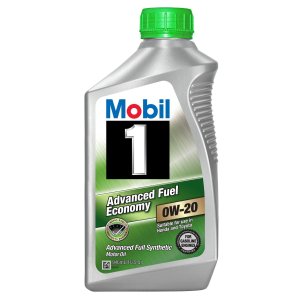 Mobil 1 0W-20 全合成机油（6瓶、1夸托/瓶）