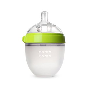 近期好价！Comotomo 乳感硅胶防胀气奶瓶 5盎司