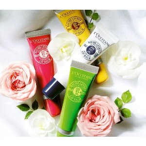 with Purchase over $25 @ L'Occitane