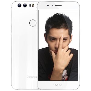 Honor 8 Dual Camera Unlocked Phone 32GB - Pearl White - GSM - US Warranty
