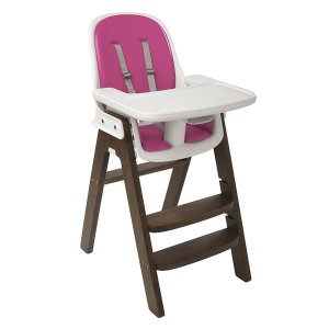 OXO Tot Sprout Chair, Pink/Walnut