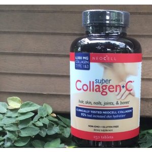 Neocell Super Collagen+C Type 1 and 3, 6000mg plus Vitamin C, 250 Count