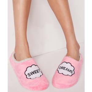 Sweet Dreams Slippers Pink @ Missguided