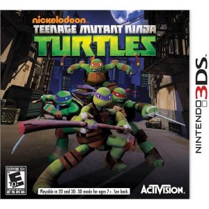 Teenage Mutant Turtles忍者神龟游戏 (Nintendo 3DS)