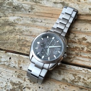 Citizen Men's CA0020-56E Eco-Drive Titanium Watch