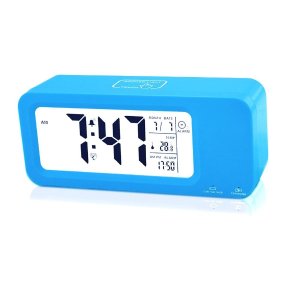 Samshow Digital Alarm Clock Rechargeable