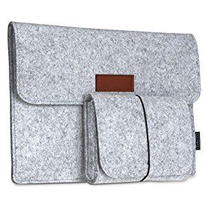 dodocool Laptop Sleeve 12-Inch with Mouse Pouch for Apple MacBook Pro, MacBook Air