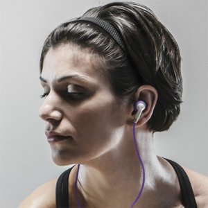 Yurbuds Inspire 100 for Women C9 Reflective, Sport Headphones with Twist-Lock Technology