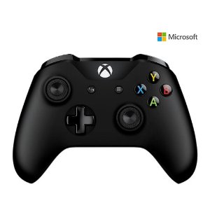Xbox One 无线黑色手柄 (可与Xbox One，Xbox One S和Windows 10兼容)