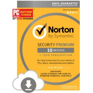 Norton Security Premium 10 Devices Download Code