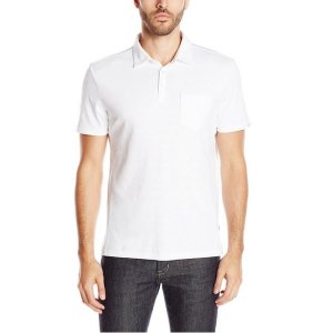 Calvin Klein Men's Short-Sleeve Solid Textured Polo Shirt