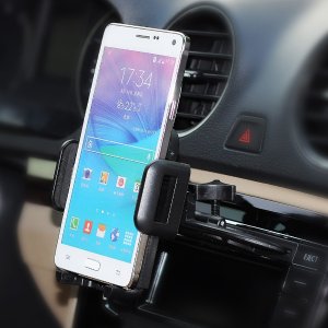 Mpow CD Slot Car Mount, Universal Cell Phone Holder with Three Side Grips for Smartphones