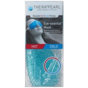 TheraPearl Eye-ssential Mask, Reusable Hot Cold Therapy Eye Mask