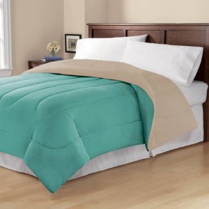 Mainstays Solid Reversible Bedding Comforter