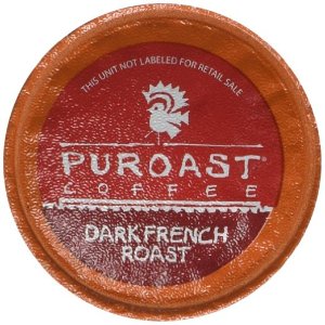 Puroast Coffee Dark French Roast 2.0 Compatible K-Cup, 30 Count