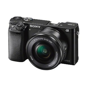 Sony Alpha a6000 Mirrorless Camera w/ 16-50mm Lens + Extra Battery