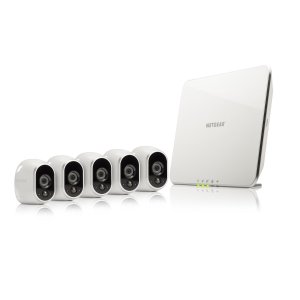 Arlo Security System - 5 Wire-Free HD Cameras, Indoor/Outdoor, Night Vision