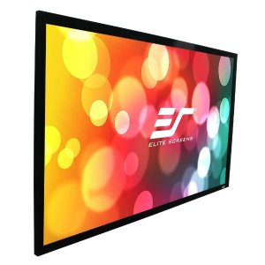 Elite Screens Sable Frame B2 Series, 135-inch Diagonal 16:9, Fixed Frame Home Theater Projection Projector Screen
